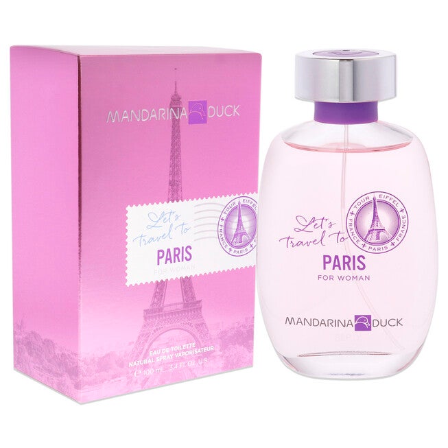 Lets Travel To Paris by Mandarina Duck for Women - 3.4 oz EDT Spray, See Description, alternate image number 4