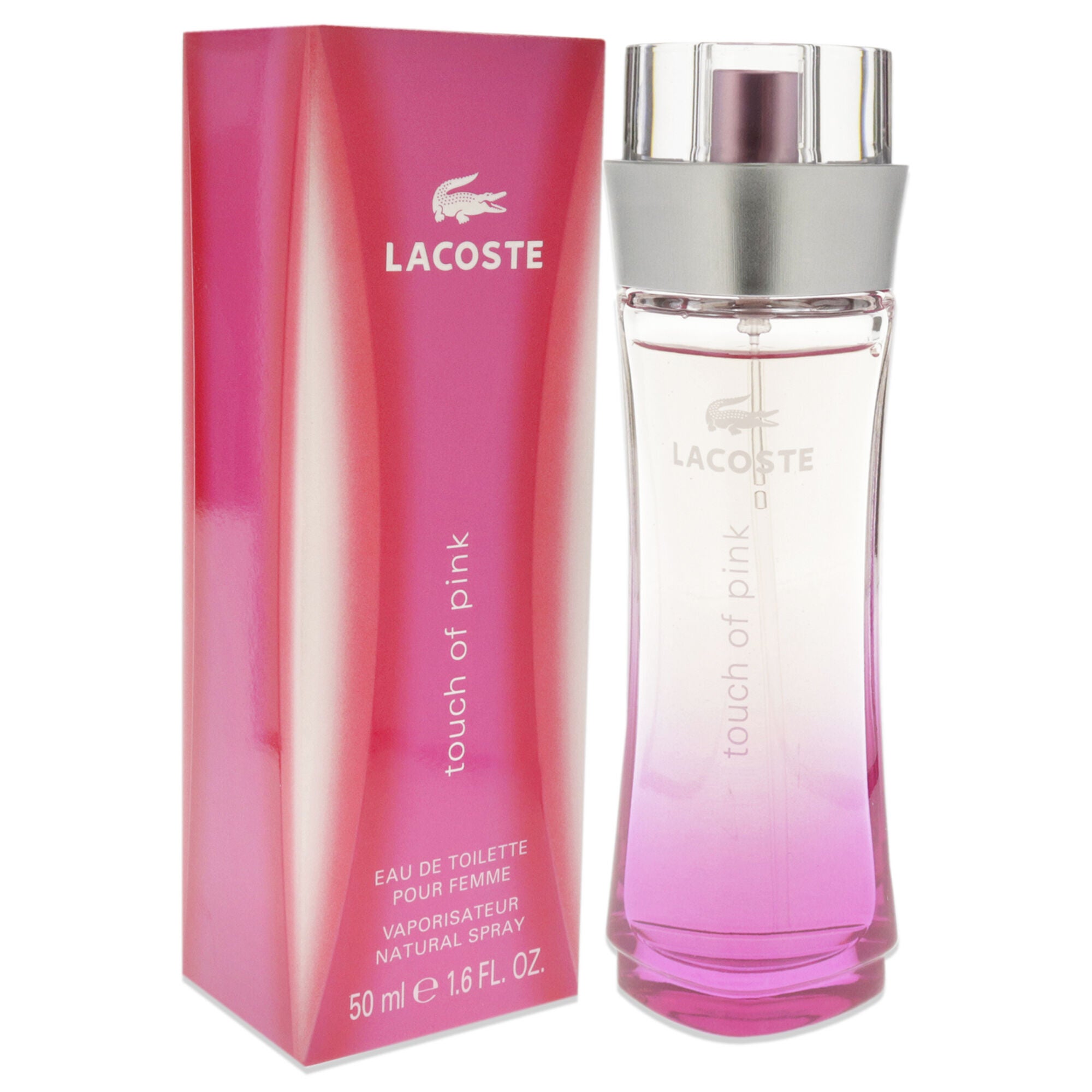Touch of Pink by Lacoste for Women - 1.6 oz EDT Spray, See Description, alternate image number 2