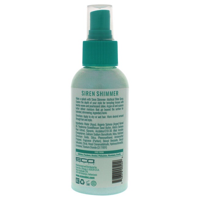 Eco Mythical Shine Spray - Siren Shimmer by Ecoco for Unisex - 4 oz Hair Spray, NA, alternate image number null