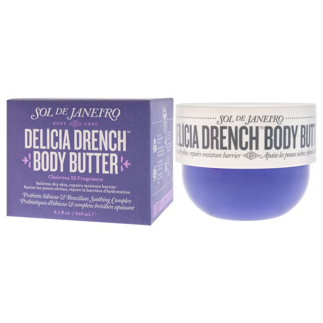 Cheirosa 59 Delicia Drench Body Butter by Sol de Janeiro for Women - 8.1 oz Body Butter, , alternate image number null