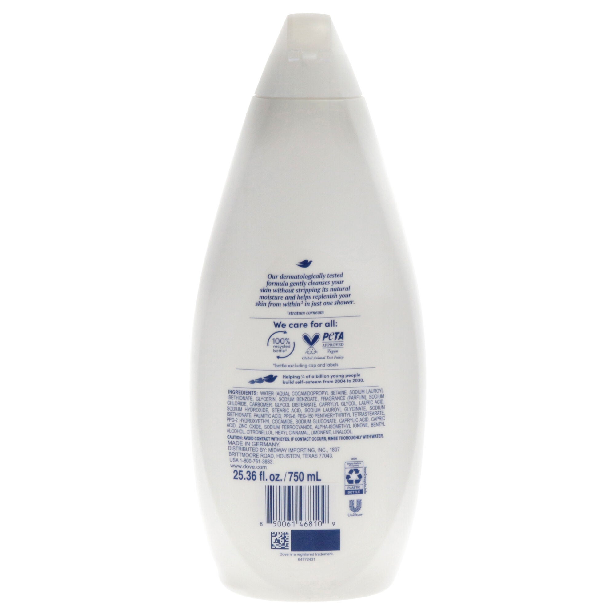 Body Wash - Velvet Glow by Dove for Unisex - 25.36 oz Body Wash, See Description, alternate image number 1