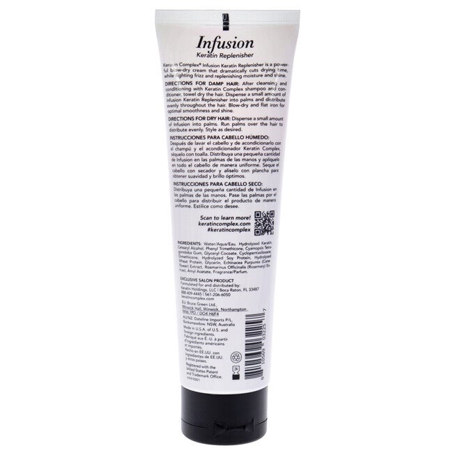Infusion Keratin Replenisher by Keratin Complex for Unisex - 4 oz Cream, See Description, alternate image number 2