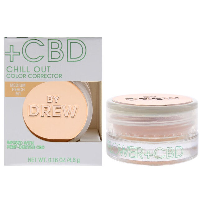 CBD Chill Out Color Corrector - M1 Medium Peach by Flower Beauty for Women - 0.16 oz Concealer, See Description, hi-res image number 0