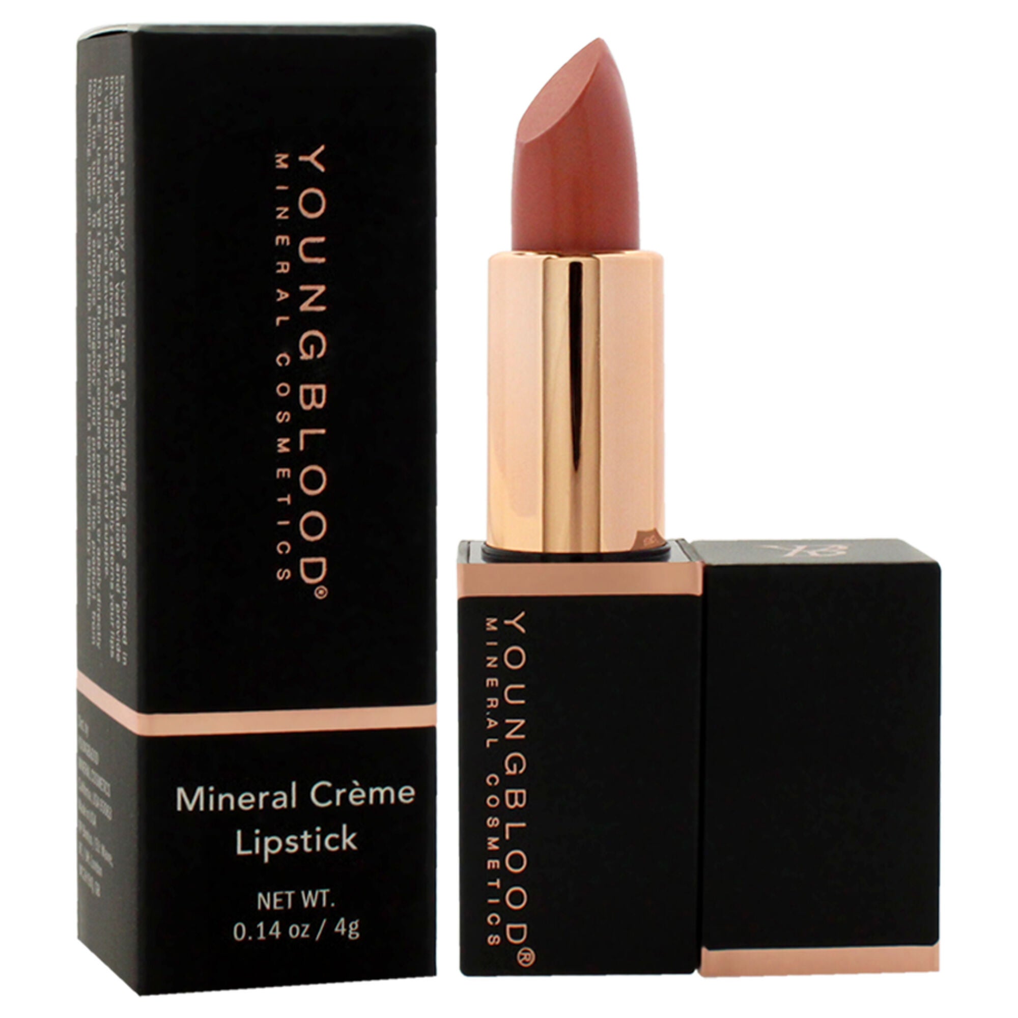 Mineral Creme Lipstick - Barely Nude by Youngblood for Women - 0.14 oz Lipstick, See Description, alternate image number 2