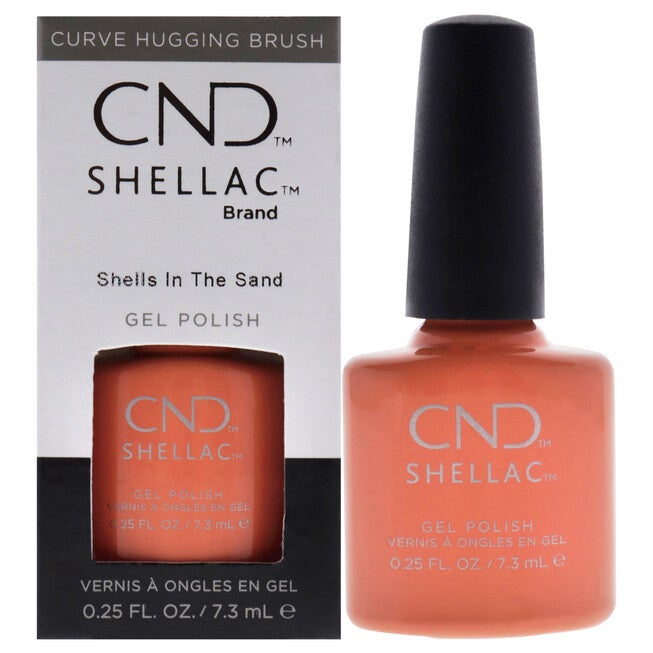 Shellac Nail Color - Shells In the Sand by CND for Women - 0.25 oz Nail Polish, NA, hi-res image number null