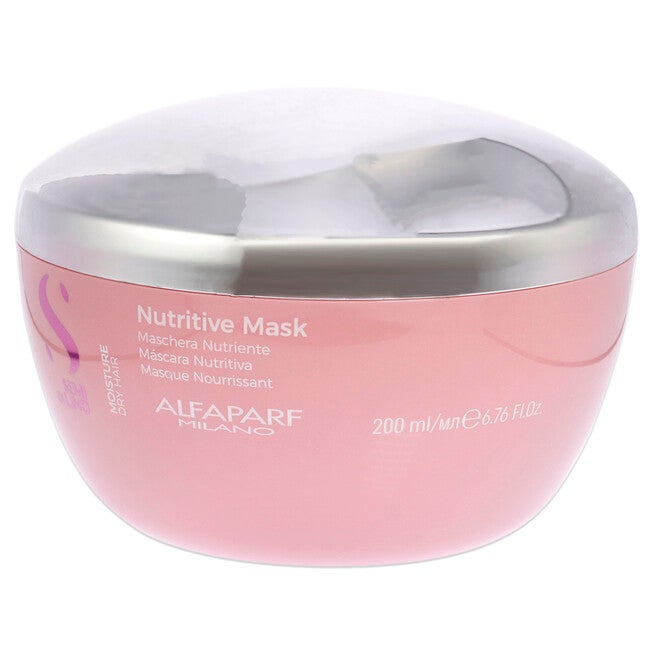 Semi Di Lino Moisture Nutritive Mask by Alfaparf Milano for Unisex - 6.76 oz Maque, NA, hi-res image number null