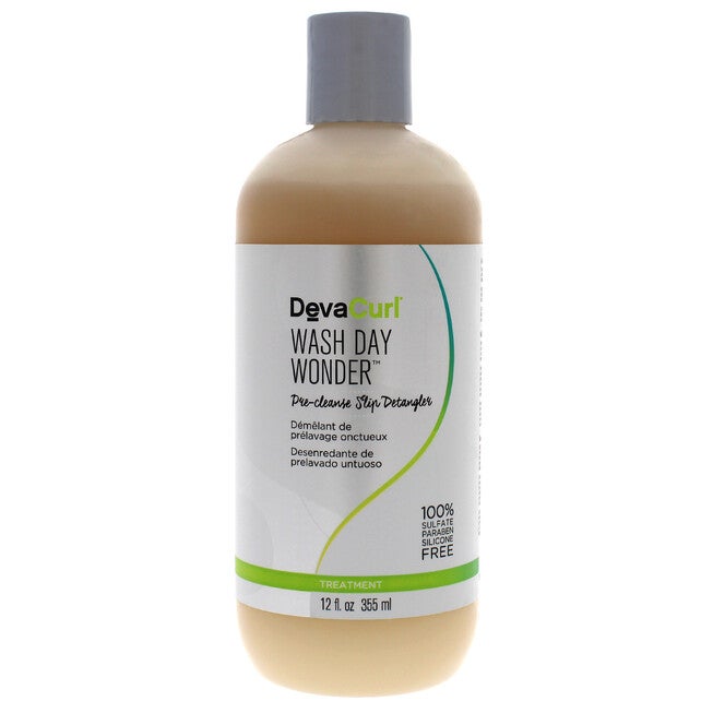 Wash Day Wonder Pre-Cleanse Slip Detangler by DevaCurl for Unisex - 12 oz Detangler, NA, hi-res image number null