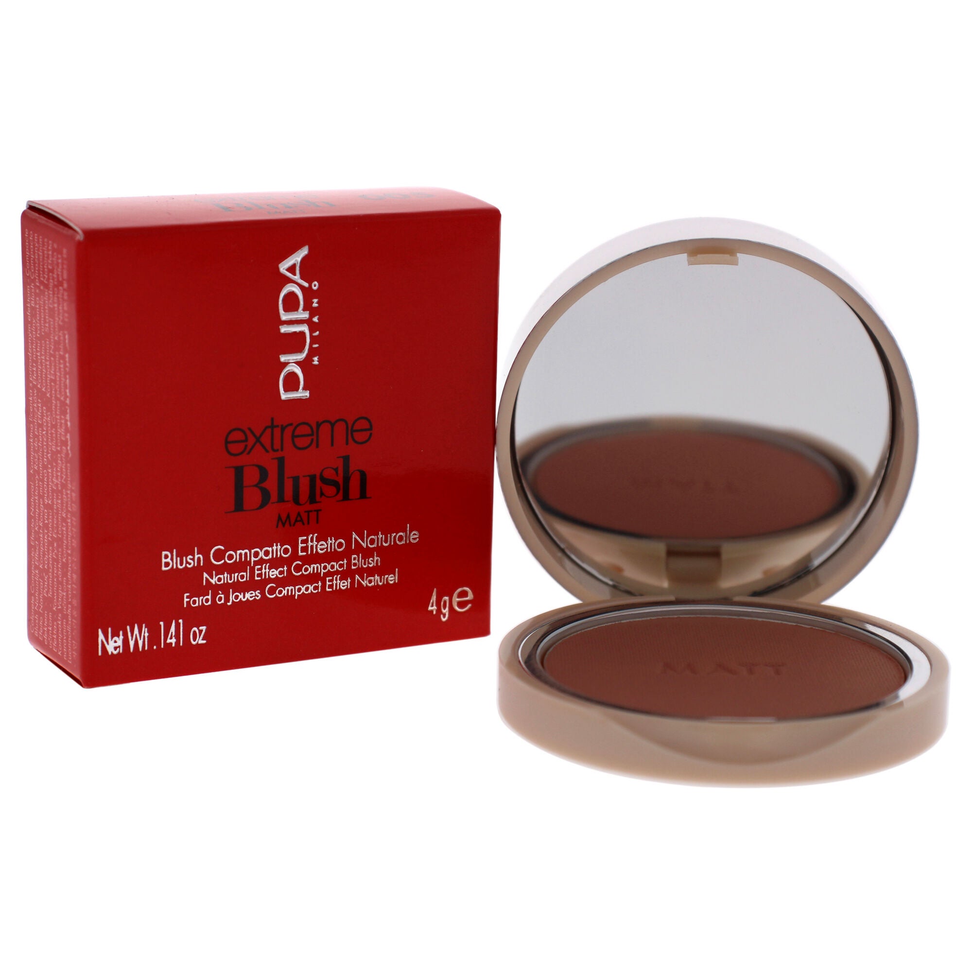 Extreme Blush Matt - 005 Rose Brown by Pupa Milano for Women - 0.141 oz Blush, , alternate image number 6