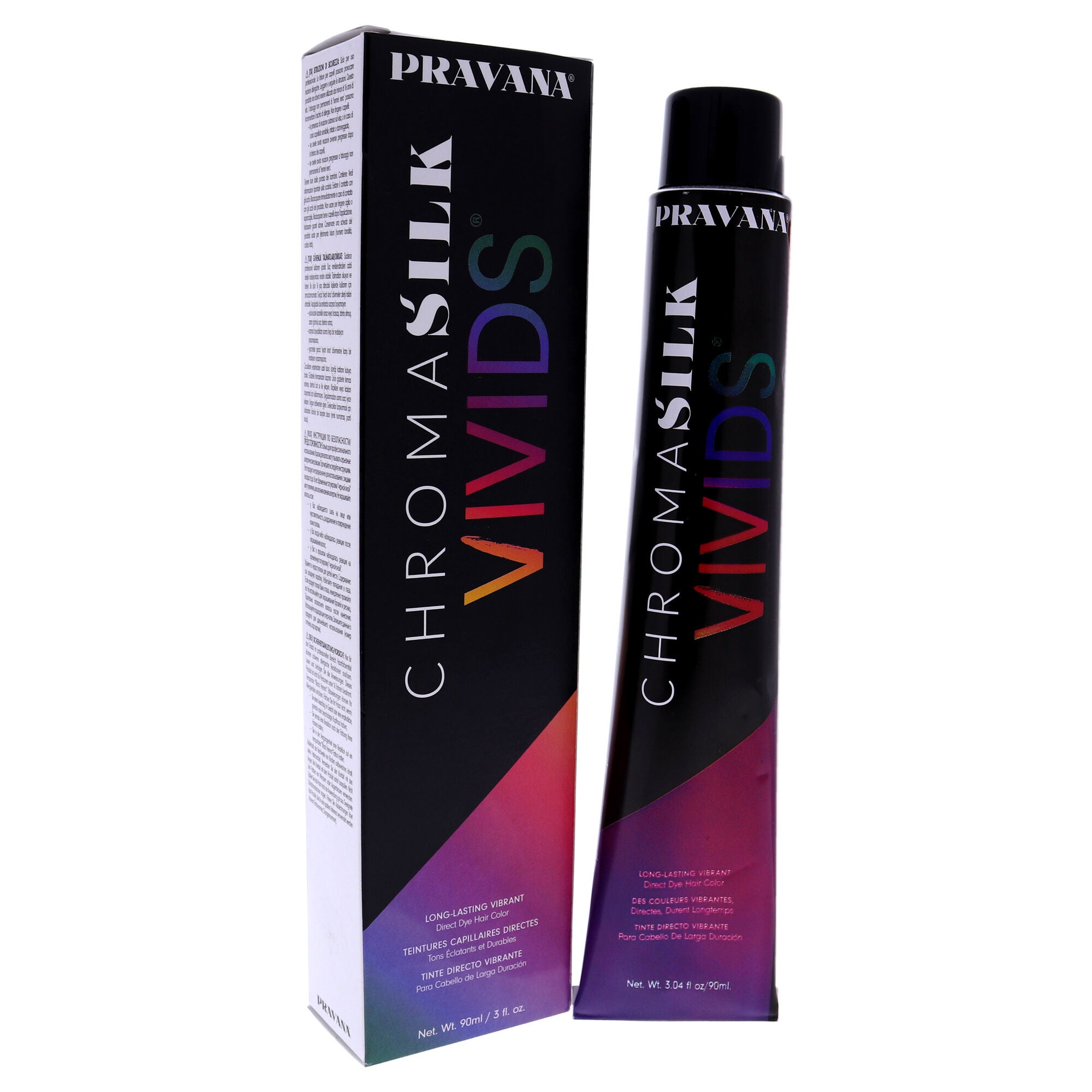 ChromaSilk Vivids Long-Lasting Vibrant Color - Orange by Pravana for Unisex - 3 oz Hair Color, See Description, alternate image number 1