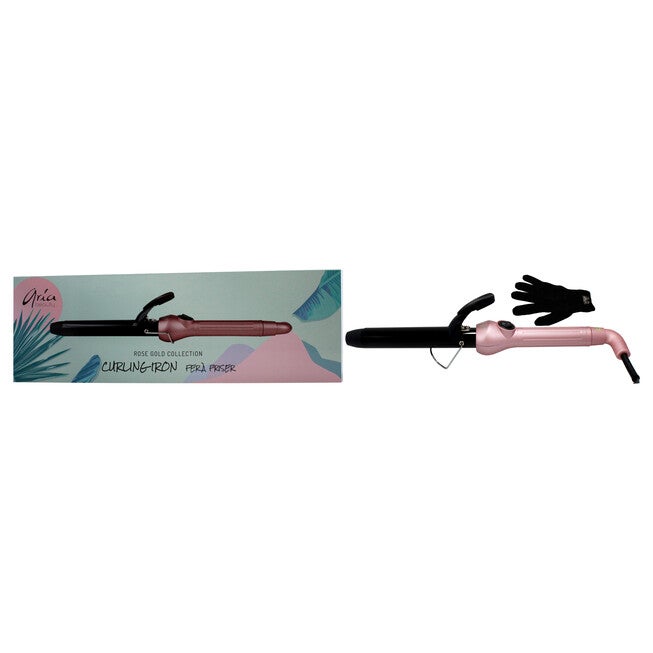 Curling Iron - Rose Gold by Aria Beauty for Women - 1 Inch Curling Iron, NA, alternate image number null
