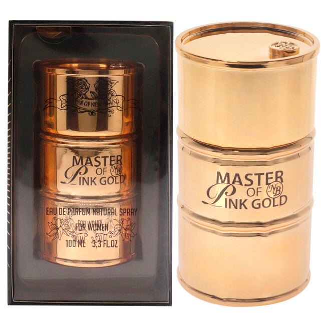Master of Pink Gold by New Brand for Women - 3.3 oz EDP Spray, NA, hi-res image number null