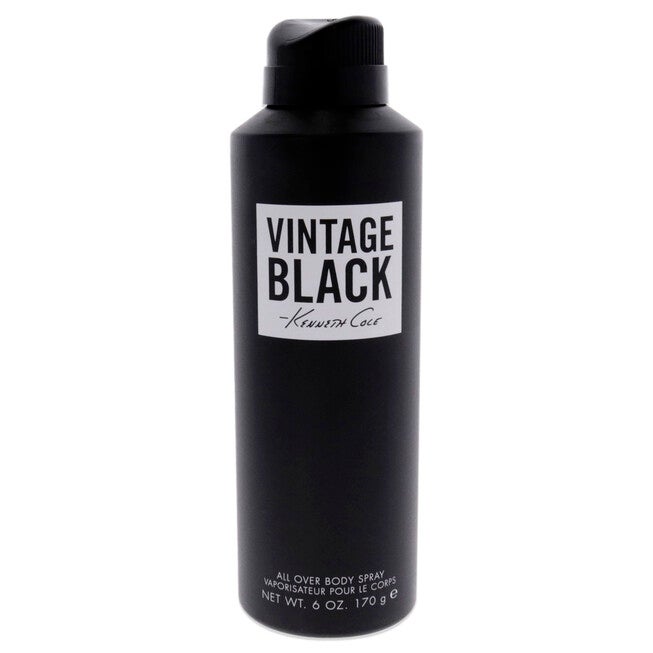 Vintage Black by Kenneth Cole for Men - 6 oz Body Spray, , alternate image number 4