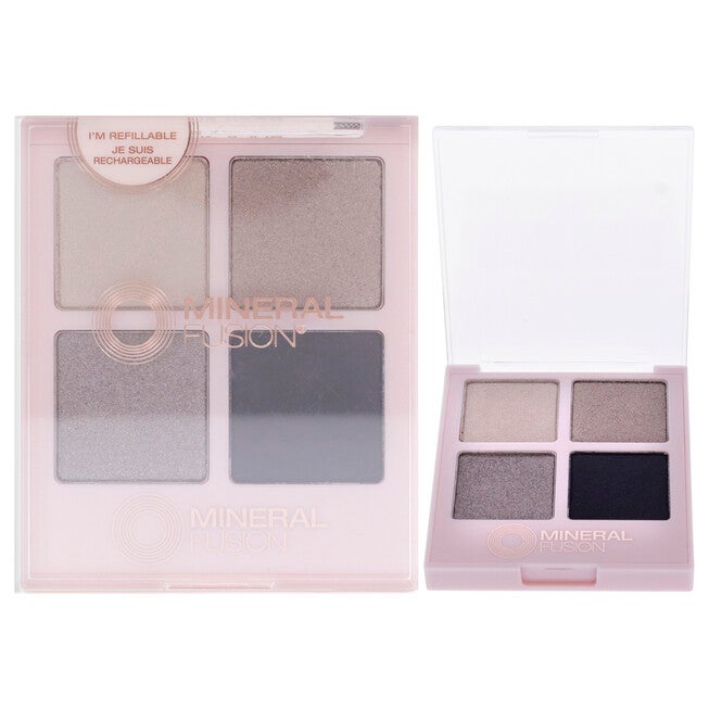 Eye Shadow Palette - Rock Show by Mineral Fusion for Women - 0.25 oz Eye Shadow (Refillable), NA, hi-res image number null