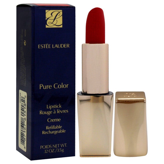 Pure Color Creme Lipstick - 520 Carnal by Estee Lauder for Women - 0.12 oz Lipstick (Refillable), See Description, alternate image number 2