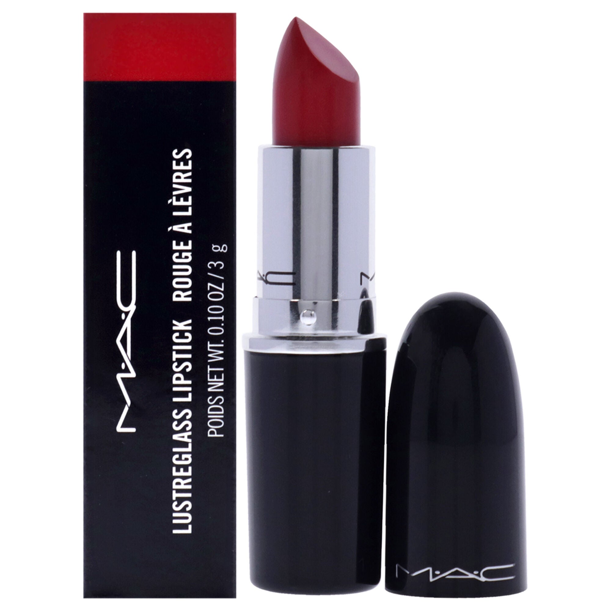 Lustreglass Lipstick - 502 Cockney by MAC for Women - 0.1 oz Lipstick, See Description, hi-res image number 0