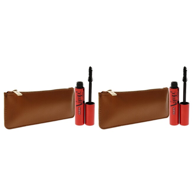 Vamp! Sexy Lashes Set by Pupa Milano for Women - 2 Pc 0.40oz Vamp! Sexy Lashes Mascara - 011 Black, ClutchBag - Pack of 2, NA, alternate image number null