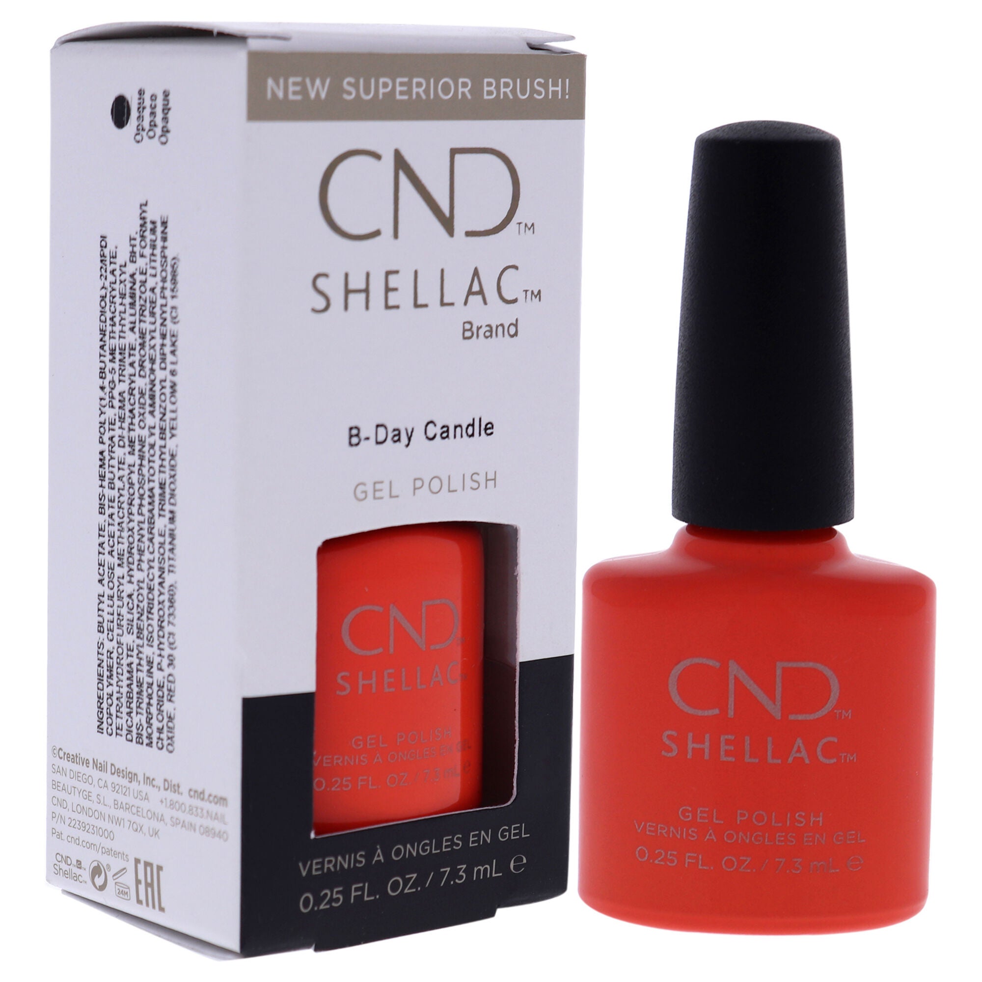 Shellac Nail Color - B-Day Candle by CND for Women - 0.25 oz Nail Polish, See Description, alternate image number 1