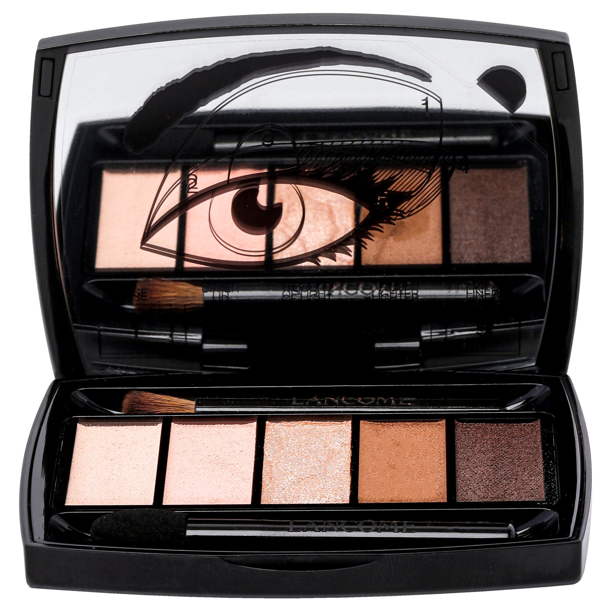 Hypnose 5-Color Eyeshadow Palette - 01 French Nude by Lancome for Women - 0.14 oz Eyeshadow, See Description, alternate image number 4