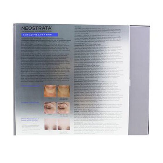 Skin Active Lift + Firm Kit: Neck Cream + Serum +, , alternate image number null