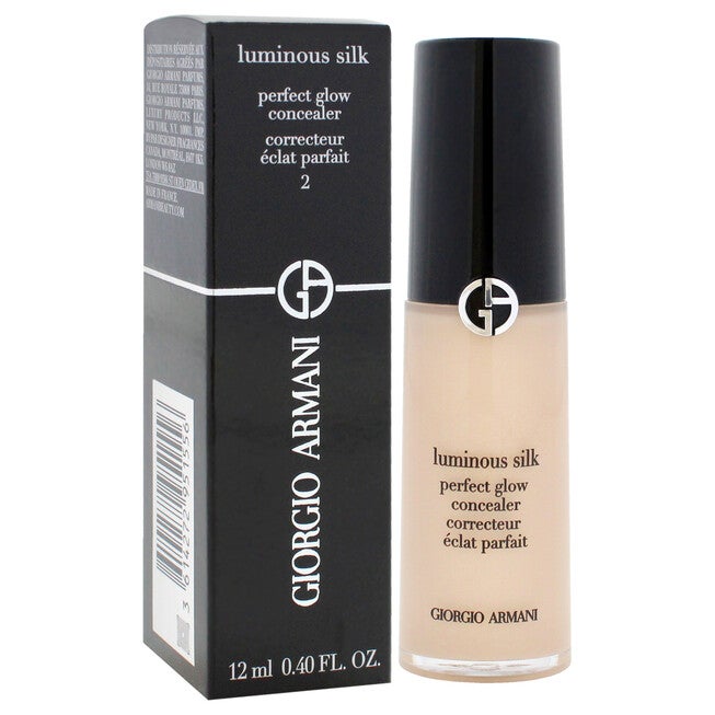 Luminous Silk Concealer - 2 Very Fair Neutral by Giorgio Armani for Women - 0.40 oz Concealer, NA, alternate image number null