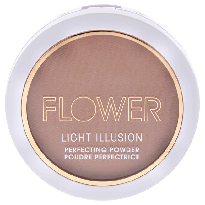 Light Illusion Perfecting Powder - D3 Mocha by Flower Beauty for Women - 0.28 oz Powder, See Description, hi-res image number 0