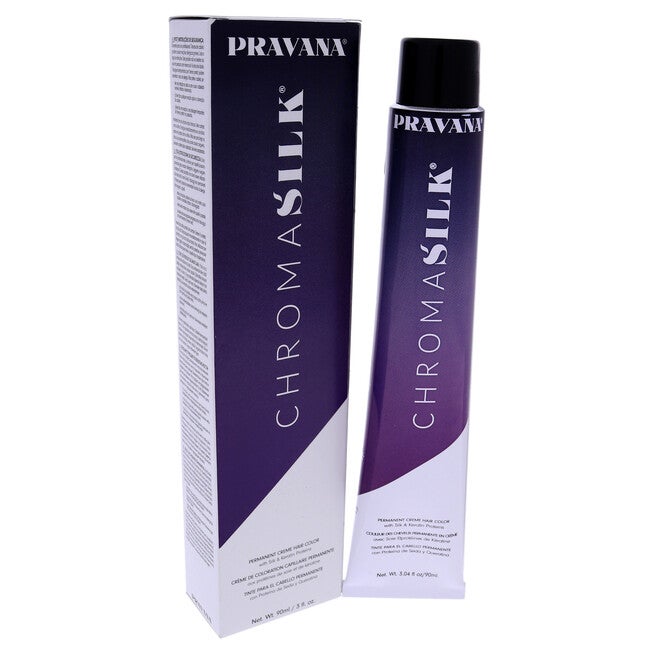 ChromaSilk Creme Hair Color - 5N Light Brown by Pravana for Unisex - 3 oz Hair Color, , alternate image number null
