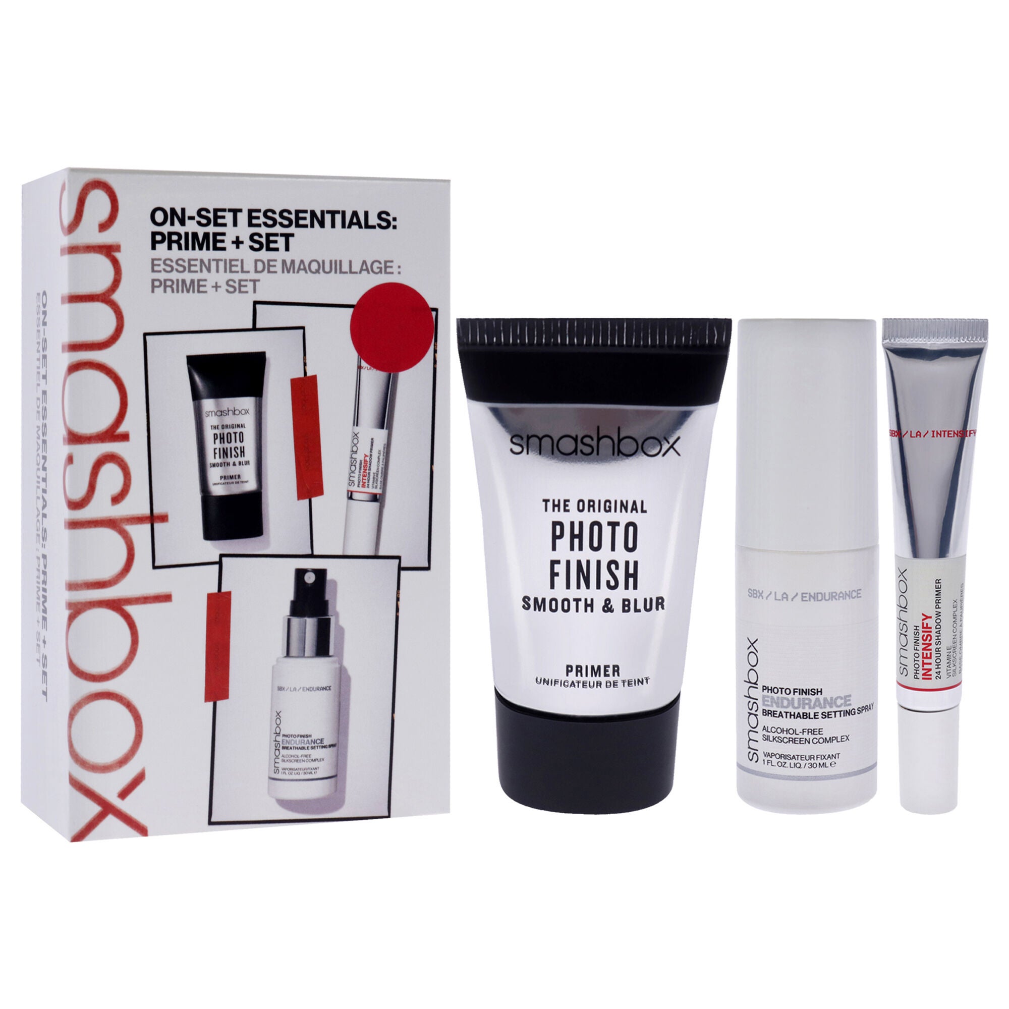 On-Set Essentials Primer Plus Set by SmashBox for Women - 3 Pc Gift Set, See Description, alternate image number 2
