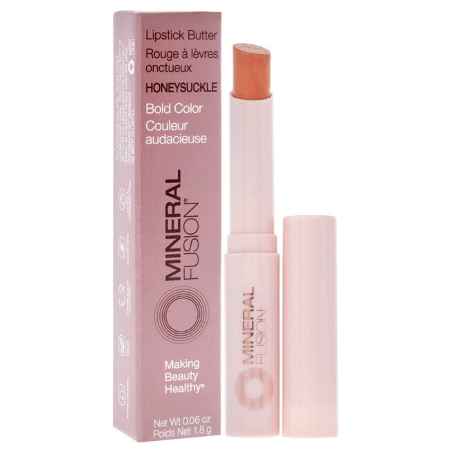 Lipstick Butter - Honeysuckle by Mineral Fusion for Women - 0.06 oz Lipstick, , alternate image number null