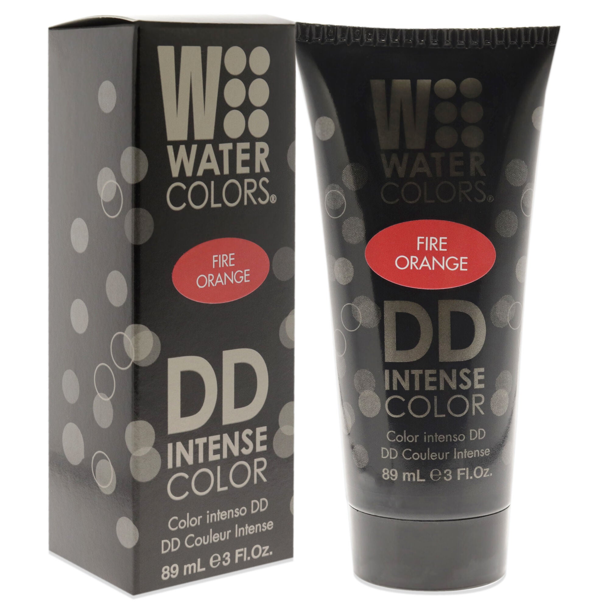 Watercolors DD Intense Color - Fire Orange by Tressa for Unisex - 3 oz Hair Color, See Description, alternate image number 2