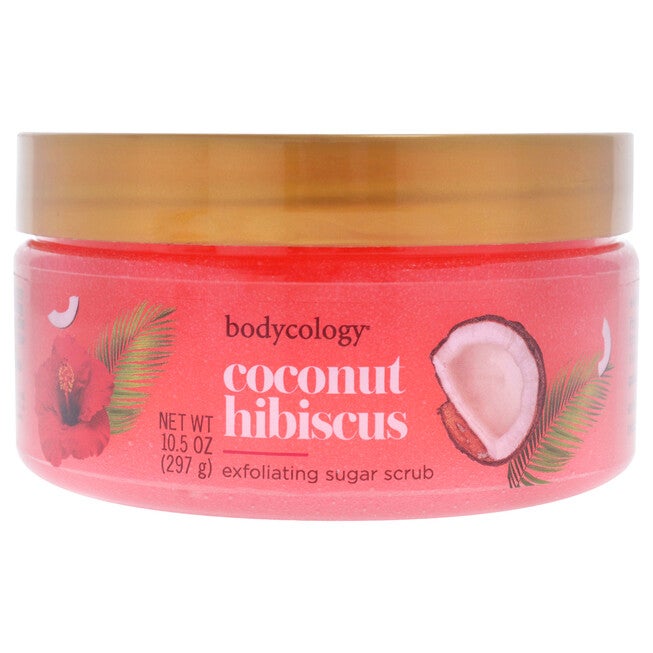 Coconut Hibiscus Exfoliating Sugar Scrub by Bodycology for Women - 10.5 oz Scrub, NA, hi-res image number null