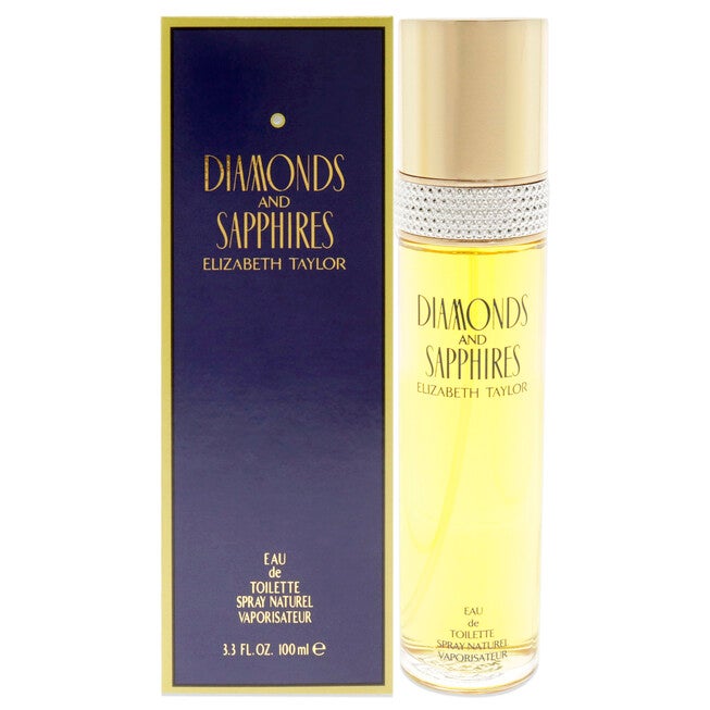 Diamonds and Sapphires by Elizabeth Taylor for Women - 3.3 oz EDT Spray, , alternate image number null