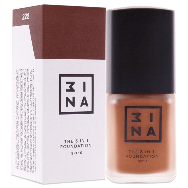 The 3-In-1 Foundation SPF 15 - 222 by 3INA for Women - 1.01 oz Foundation, , alternate image number null