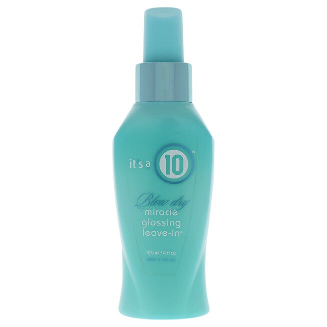 Miracle Blow Dry Glossing Leave-In by Its A 10 for Unisex - 4 oz Treatment, , alternate image number null