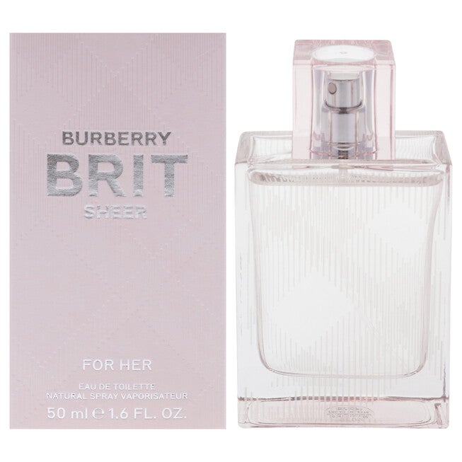 Burberry Brit Sheer by Burberry for Women - 1.6 oz EDT Spray, See Description, hi-res image number 0
