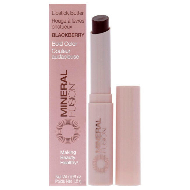 Lipstick Butter - Blackberry by Mineral Fusion for Women - 0.06 oz Lipstick, NA, hi-res image number null