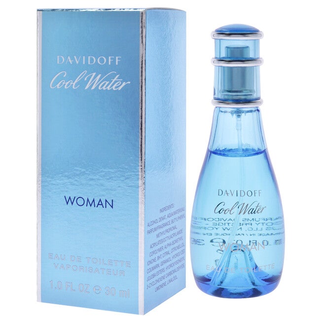 Cool Water by Davidoff for Women - 1 oz EDT Spray, , alternate image number null