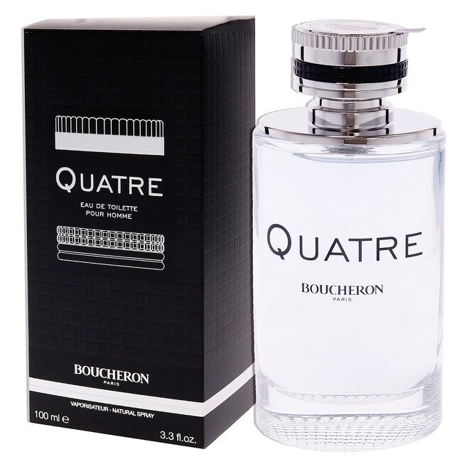 Quatre by Boucheron for Men - 3.3 oz EDT Spray, NA, alternate image number null