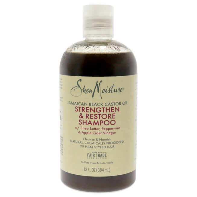 Jamaican Black Castor Oil Strengthen, Grow and Restore Shampoo by Shea Moisture for Unisex - 13 oz Shampoo, See Description, hi-res image number null