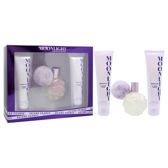 Moonlight by Ariana Grande for Women - 3 Pc Gift Set 3.4oz EDP Spray, 3.4oz Body Souffle, 3.4oz Shower Gel, NA, alternate image number null