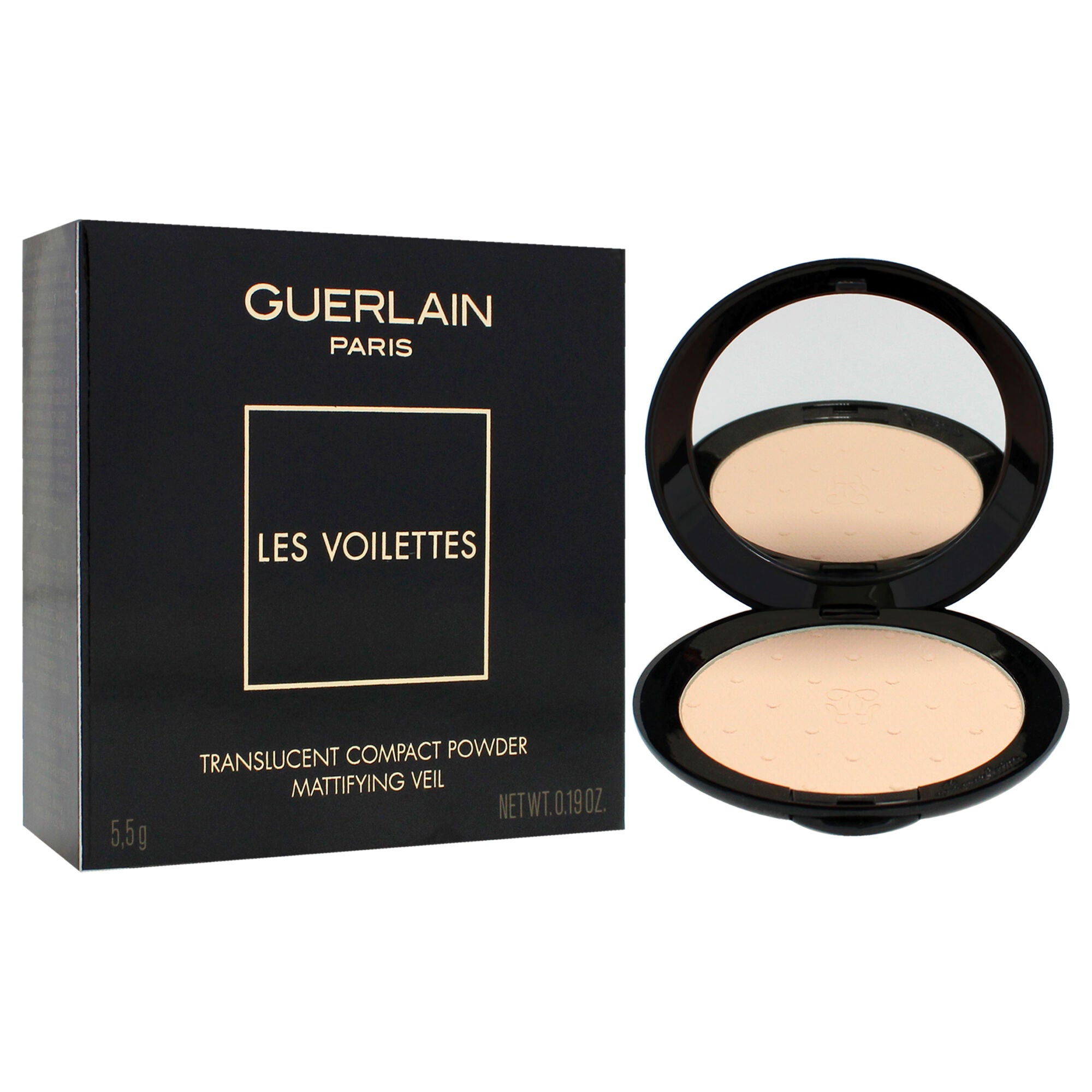 Les Voilettes Translucent Compact Powder - 3 Medium by Guerlain for Women - 0.19 oz Powder, See Description, alternate image number 1