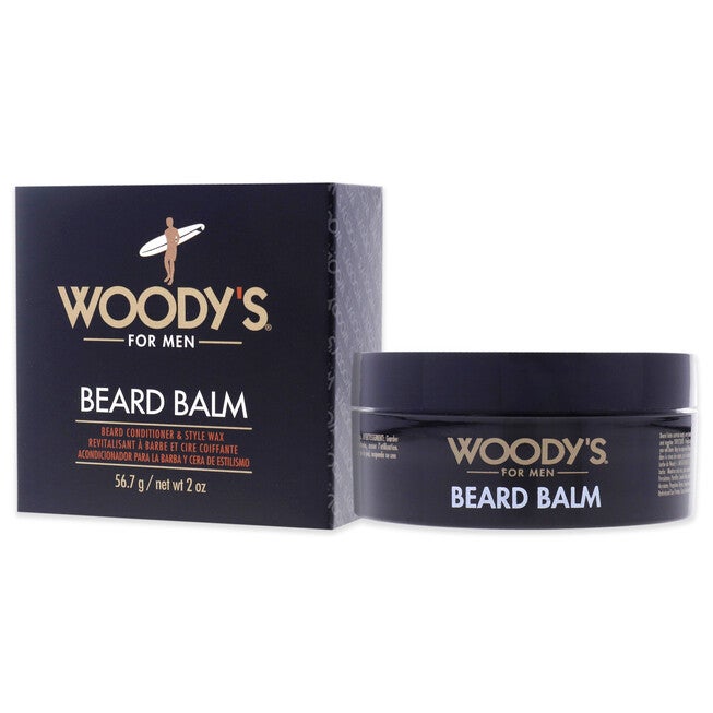 Beard Balm by Woodys for Men - 2 oz Balm, , alternate image number null