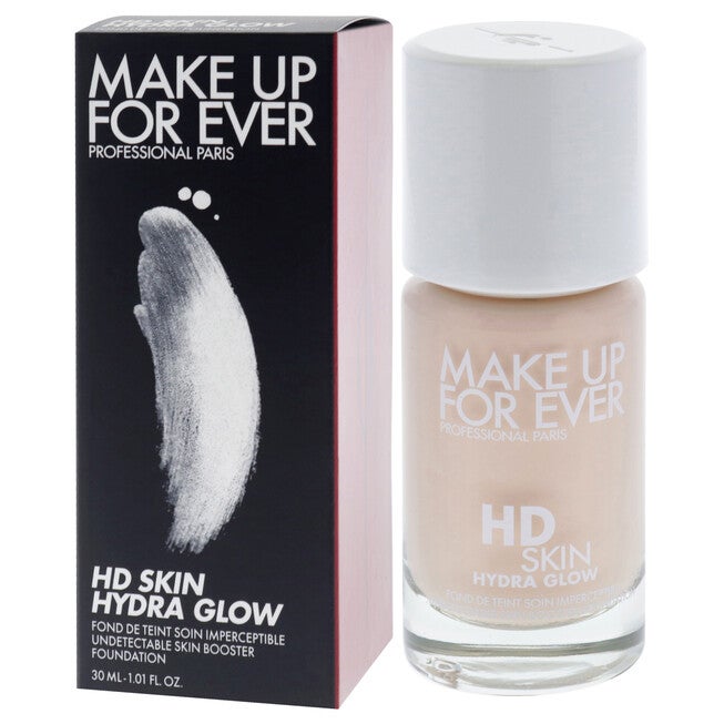 HD Skin Hydra Glow - 1R00 Cool Shell by Make Up For Ever for Women - 1.01oz Foundation, NA, alternate image number null