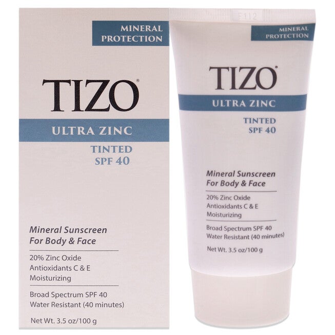 Ultra Zinc Tinted SPF 40 by Tizo for Unisex - 3.5 oz Sunscreen, , alternate image number null