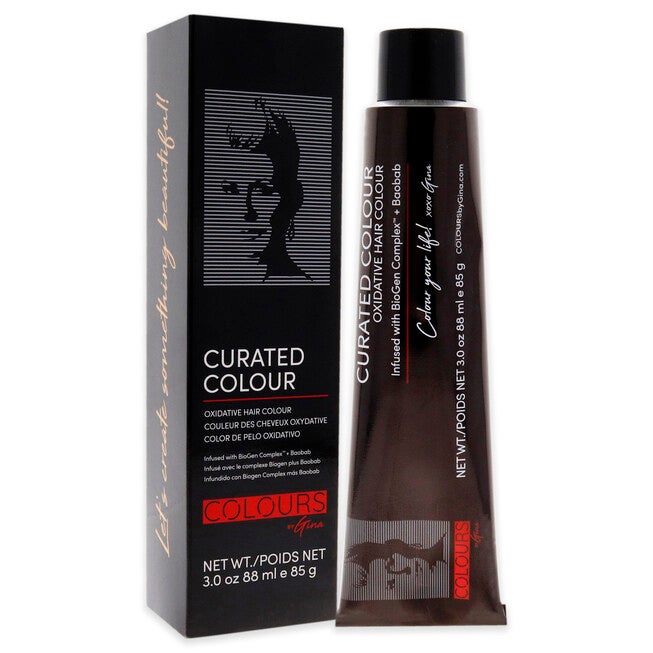 Curated Colour - 9.3-9G Very Light Golden Blonde by Colours By Gina for Unisex - 3 oz Hair Color, NA, alternate image number null