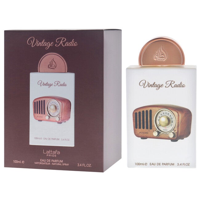 Vintage Radio by Lattafa for Unisex - 3.4 oz EDP Spray, NA, alternate image number null