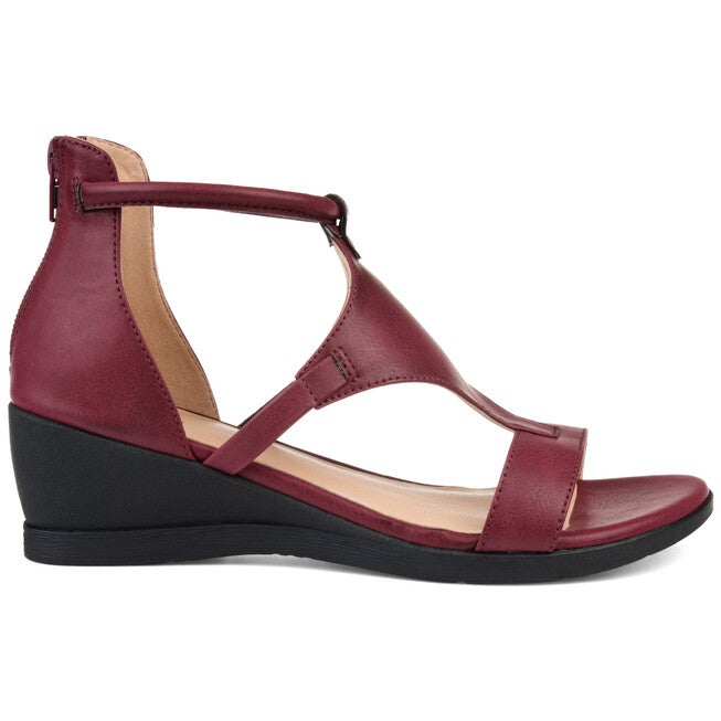 Women's Medium and Wide Width Trayle Wedge Sandals, , alternate image number null