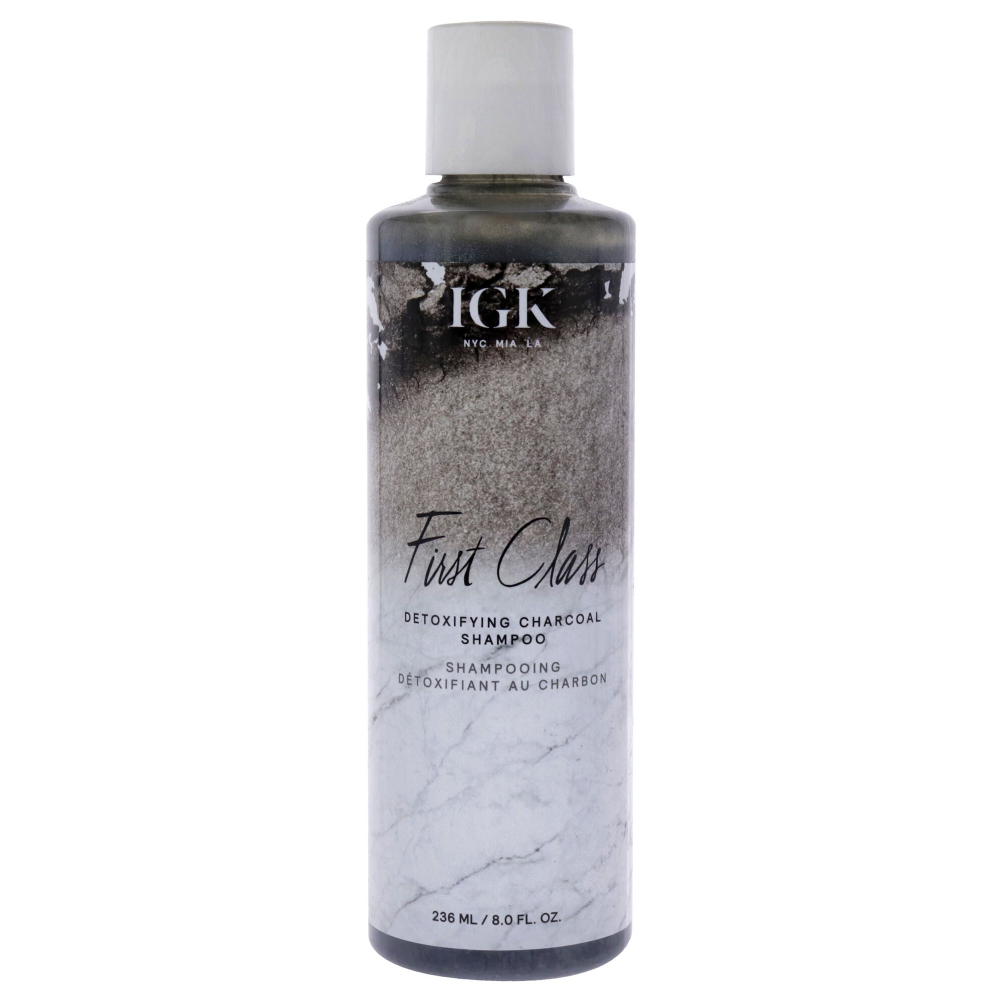 First Class Detoxifying Charcoal Shampoo by IGK for Unisex - 8 oz Shampoo, See Description, hi-res image number 0