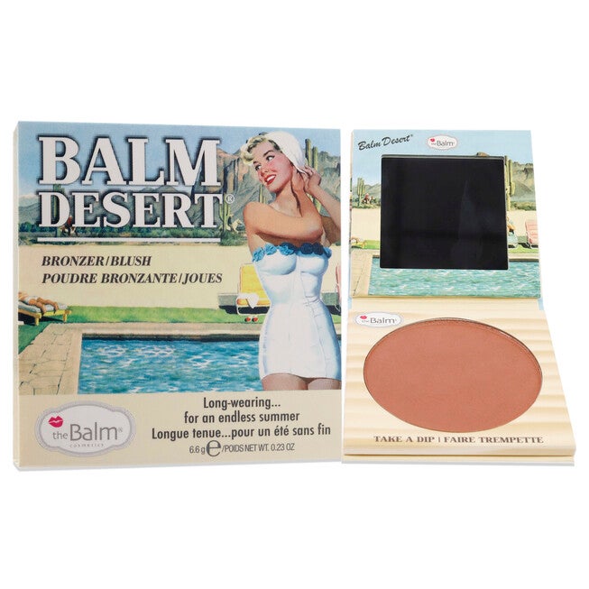 Balm Desert Bronzer-Blush by the Balm for Women - 0.23 oz Blush, NA, hi-res image number null