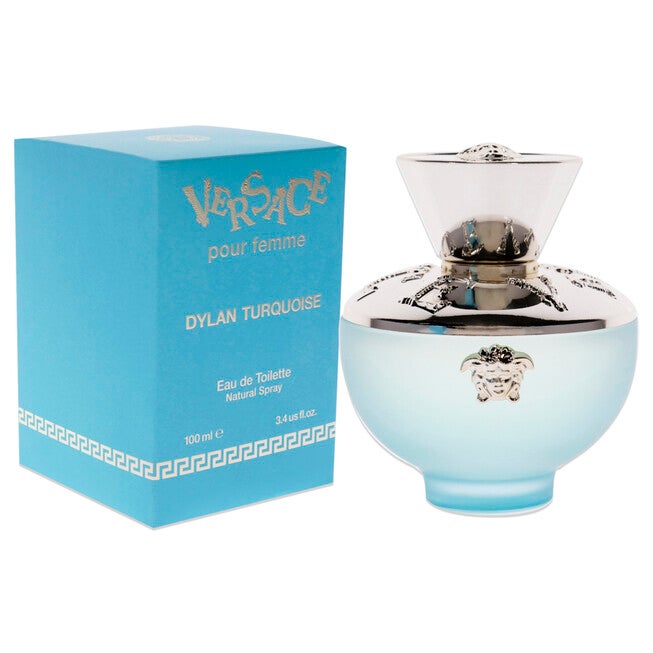 Dylan Turquoise Pour Femme by Versace for Women - 3.4 oz EDT Spray, , alternate image number null