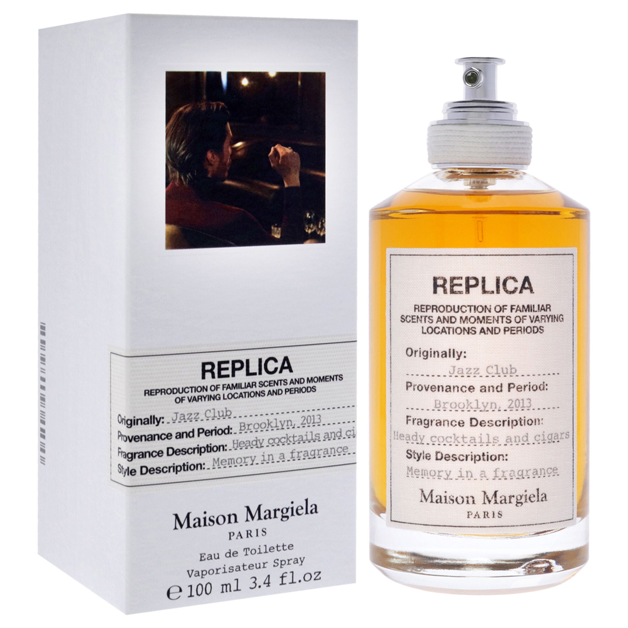 Replica Jazz Club by Maison Margiela for Men - 3.4 oz EDT Spray, See Description, alternate image number 2